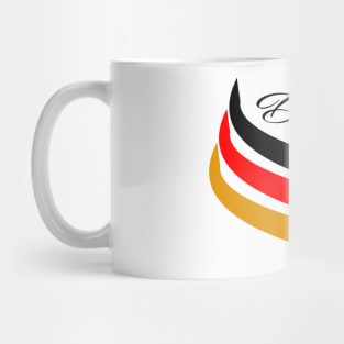 Deutschland und Flagge - German flag Mug